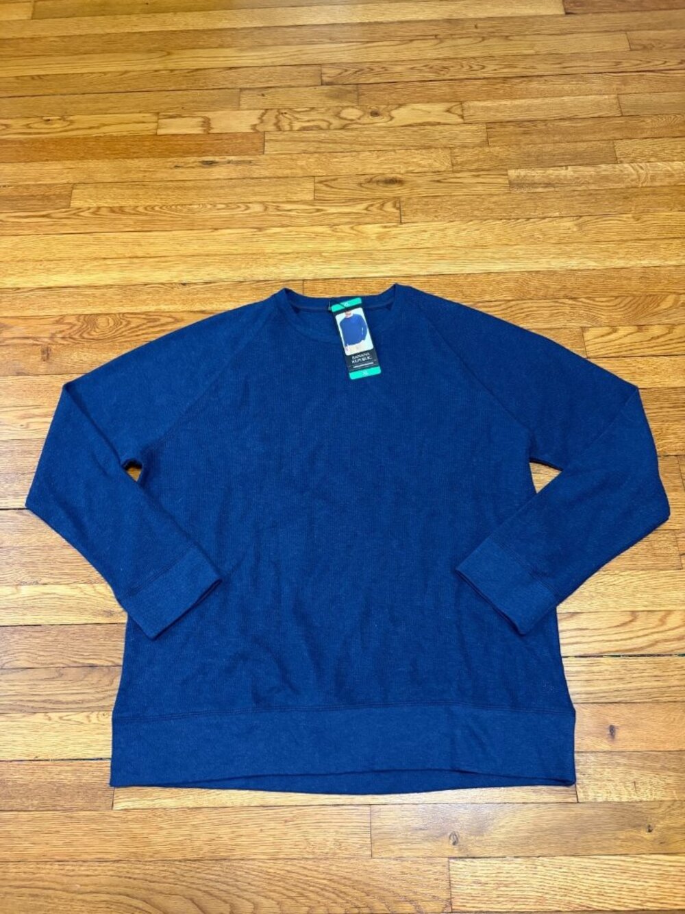 Banana Republic Mens Sweater Size XL Navy Blue Crew Neck Pullover Raglan NEW NWT